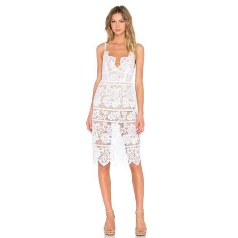 NWT For Love and Lemons Gianna Lace dress